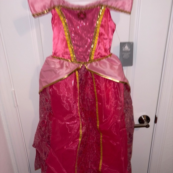 Disney Store Girl Sleeping Beauty Princess Aurora Halloween Costume Size 140 - Picture 5 of 13